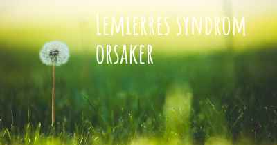 Lemierres syndrom orsaker