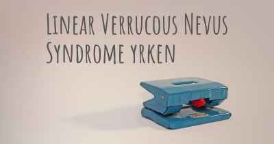 Linear Verrucous Nevus Syndrome yrken