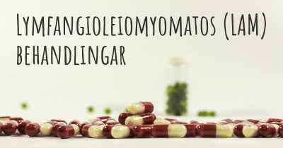 Lymfangioleiomyomatos (LAM) behandlingar
