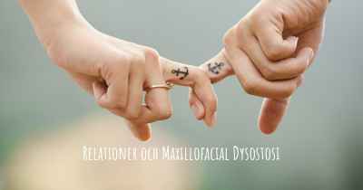 Relationer och Maxillofacial Dysostosi