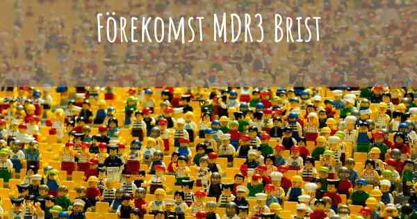 Förekomst MDR3 Brist