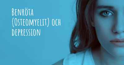 Benröta (Osteomyelit) och depression