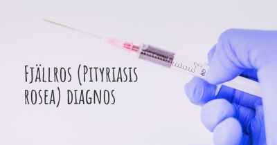 Fjällros (Pityriasis rosea) diagnos