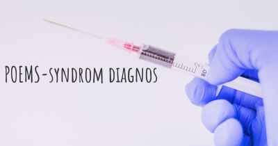 POEMS-syndrom diagnos