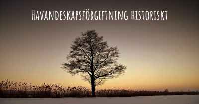 Havandeskapsförgiftning historiskt