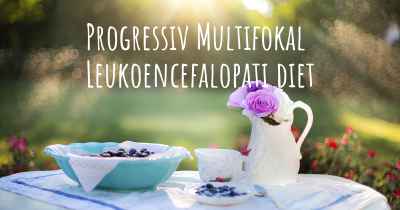 Progressiv Multifokal Leukoencefalopati diet