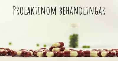 Prolaktinom behandlingar