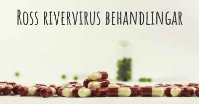 Ross rivervirus behandlingar