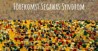 Förekomst Segawas Syndrom