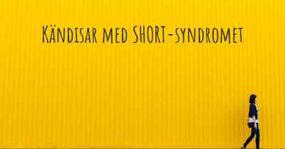 Kändisar med SHORT-syndromet