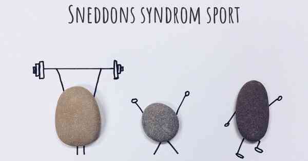 Sneddons syndrom sport
