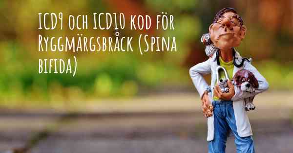 ICD9 och ICD10 kod för Ryggmärgsbråck (Spina bifida)