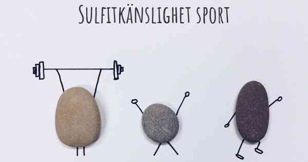 Sulfitkänslighet sport