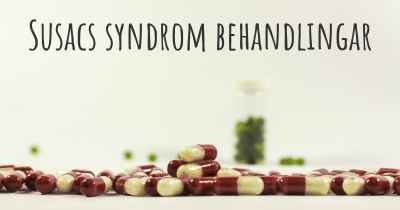 Susacs syndrom behandlingar