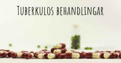 Tuberkulos behandlingar