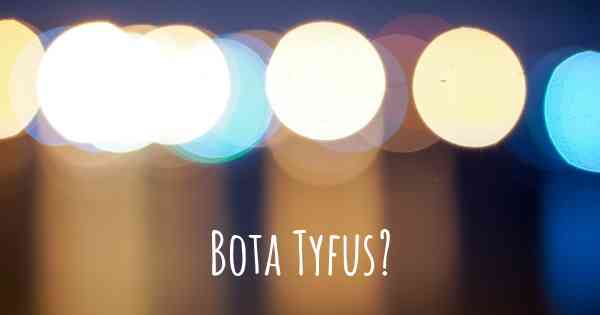 Bota Tyfus?