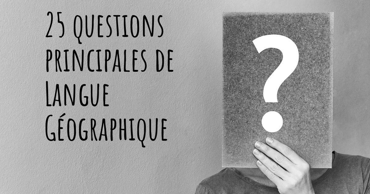 Questions Principales De Langue G Ographique Carte De Langue G Ographique Diseasemaps