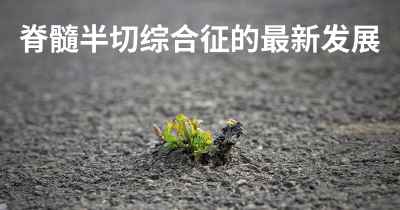 脊髓半切综合征的最新发展