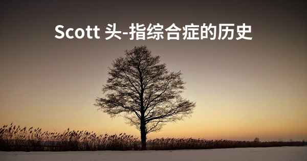 Scott 头-指综合症的历史