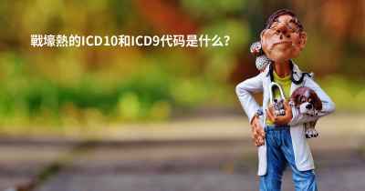 戰壕熱的ICD10和ICD9代码是什么？