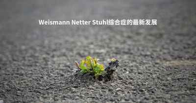 Weismann Netter Stuhl综合症的最新发展