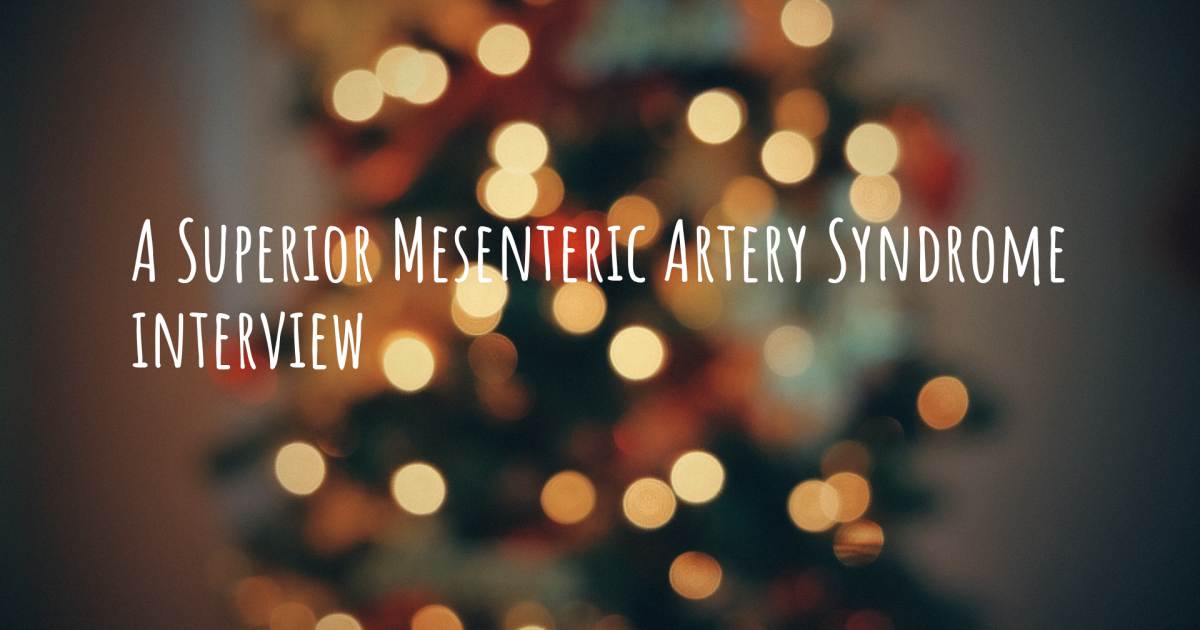 A Superior Mesenteric Artery Syndrome interview , Nutcracker syndrome.