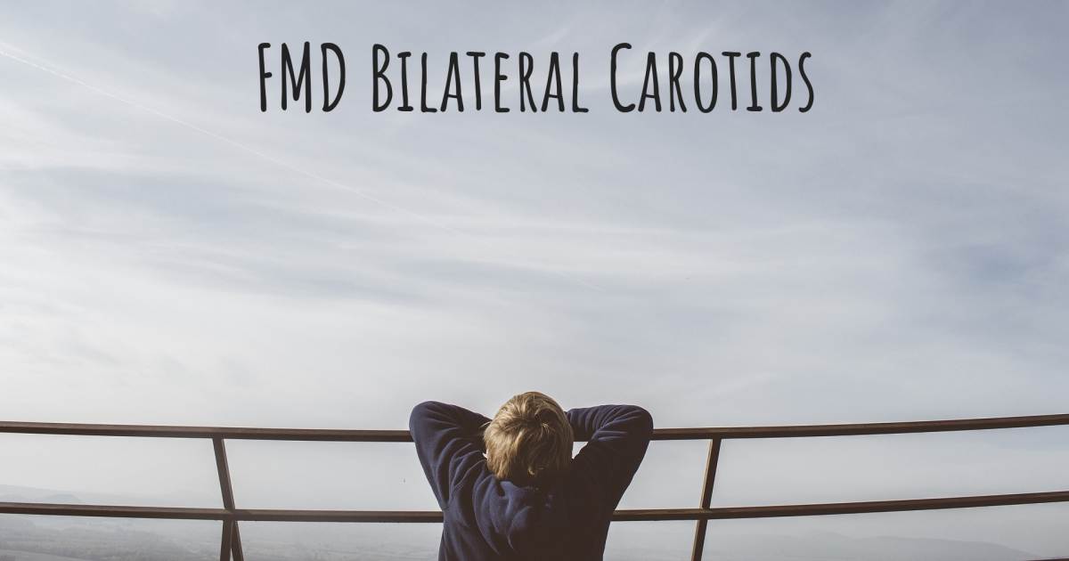 Story about Fibromuscular dysplasia , Cluster Headaches, Migraine.