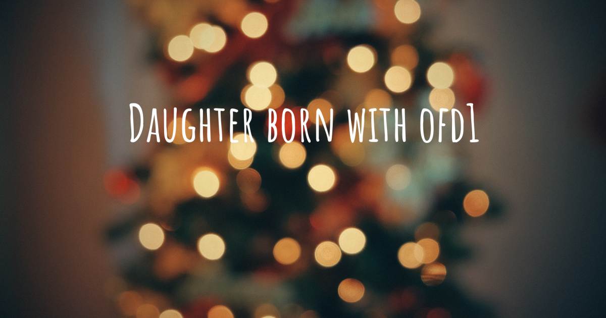 Story about Oral-Facial-Digital Syndrome .