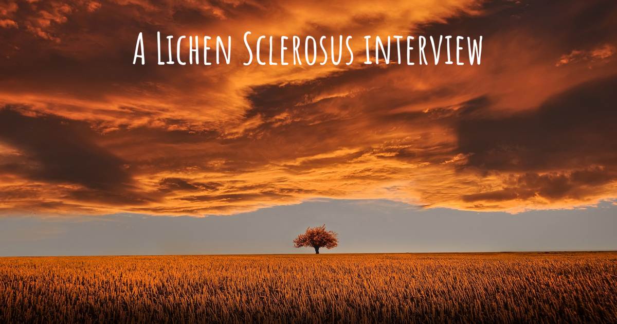 Ein Lichen Sclerosus Interview .