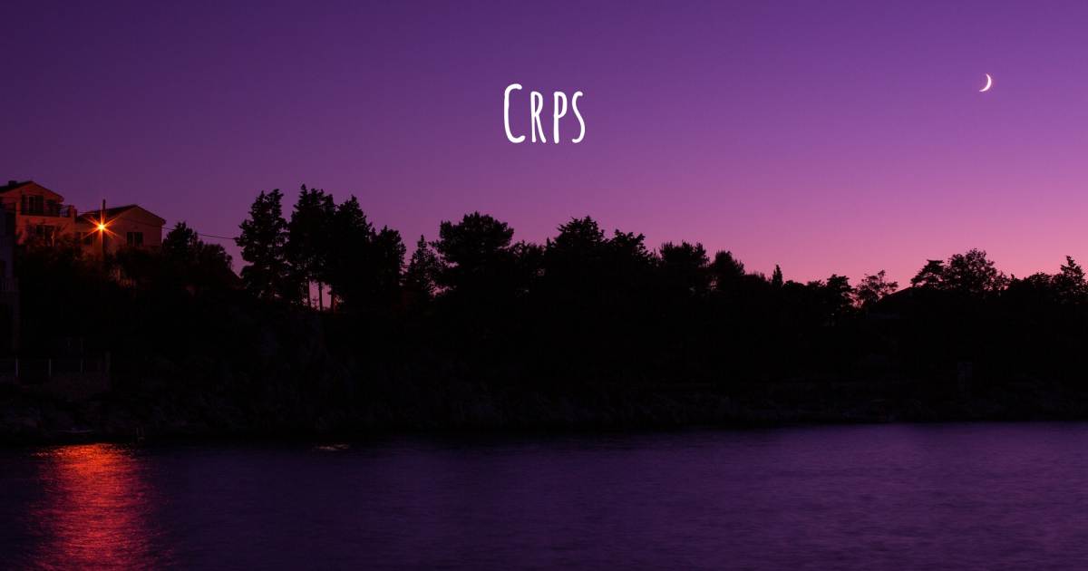 Story about CRPS Complex Regional Pain Syndrome .