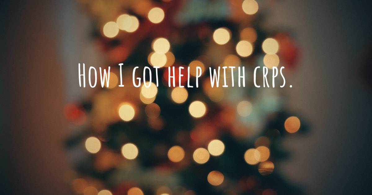 Story about CRPS Complex Regional Pain Syndrome .
