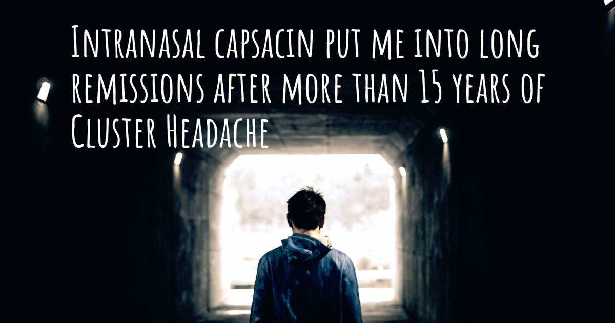 Story about Cluster Headaches .