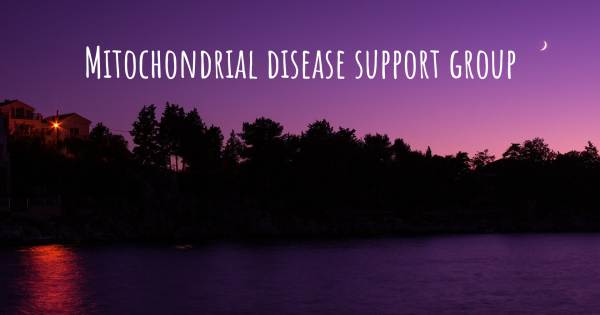 MITOCHONDRIAL DISEASE SUPPORT GROUP