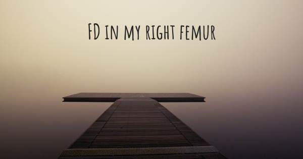 FD IN MY RIGHT FEMUR