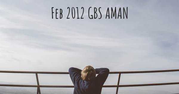 FEB 2012 GBS AMAN
