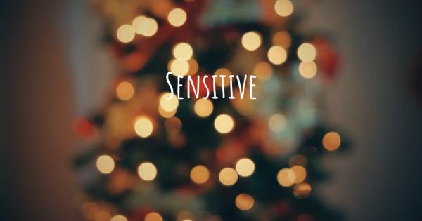 SENSITIVE