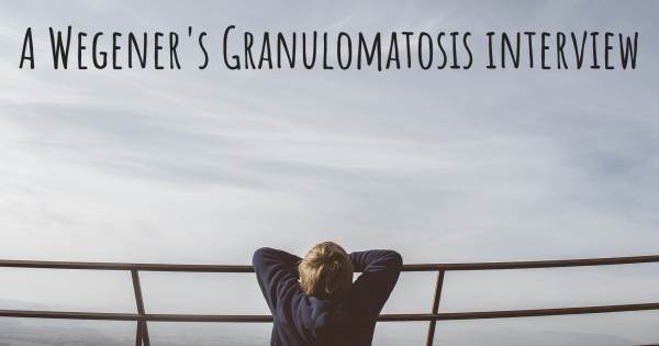 A Granulomatosis with Polyangiitis (GPA) interview