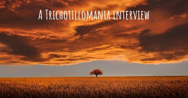 A Trichotillomania interview