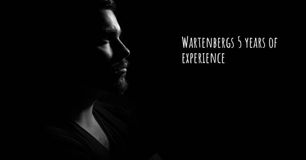 WARTENBERGS 5 YEARS OF EXPERIENCE