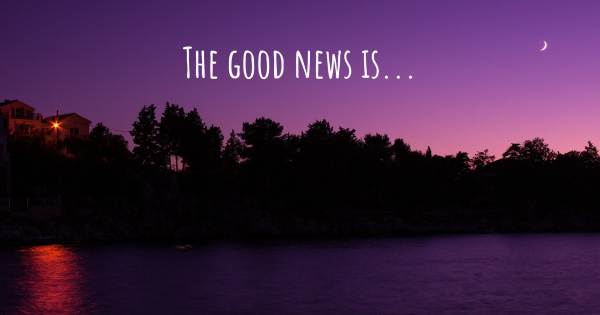 THE GOOD NEWS IS...