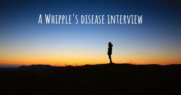 A Whipple's disease interview