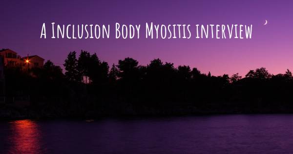 A Inclusion Body Myositis interview